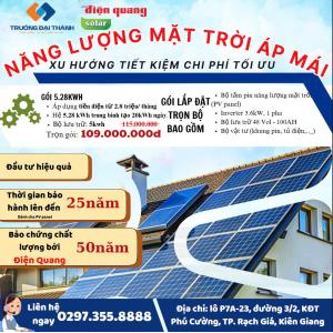 Giải Pháp Điện Năng Lượng Mặt Trời Áp Mái